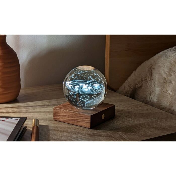 Gingko Amber Crystal Light - Solar System